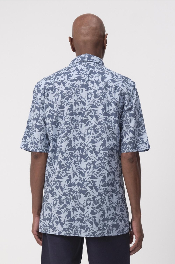RANGER OVERHEMD KM 096162 3256 CHAMBRAY BLUE DESSIN